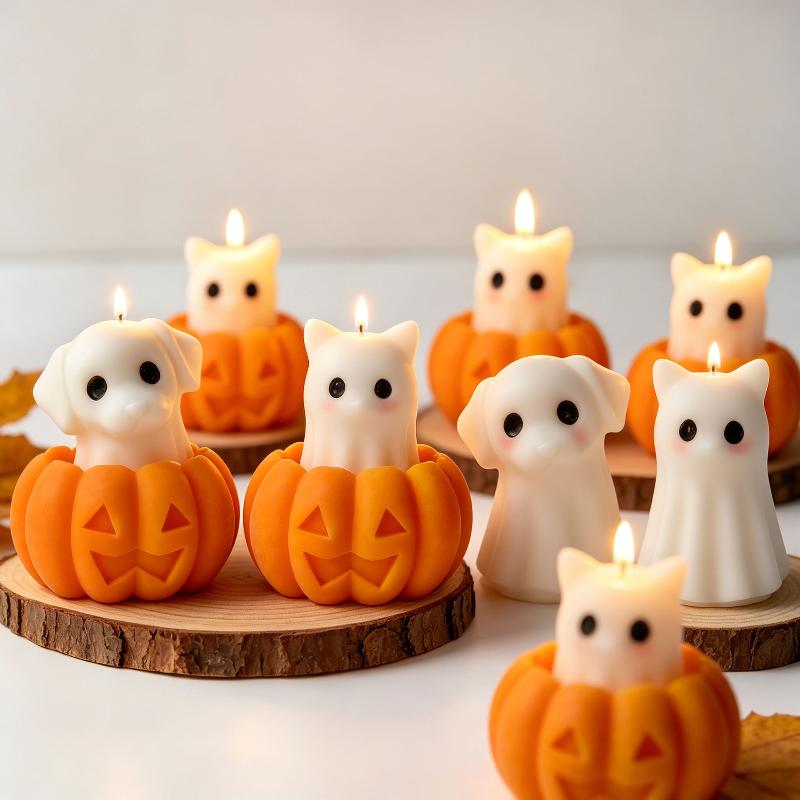 新しいDIYハロウィン多用途シリコンモールド、かわいい子犬・ - Soap Making Ins のレビューと価格