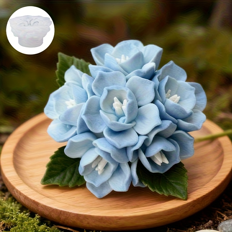 1つのアジサイの花型シリコンモールド、キャンドル、石鹸、樹脂 - Soap Making Ins のレビューと価格
